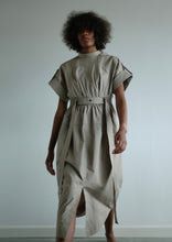 Load image into Gallery viewer, Fleur Organic Cotton Dress - Stone
