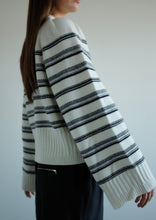 Load image into Gallery viewer, Keats Mono Wool Pullover - Stripe
