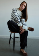 Load image into Gallery viewer, Keats Mono Wool Pullover - Stripe
