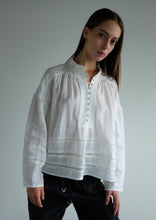 Load image into Gallery viewer, Brooke Ramie Blouse - Bright White
