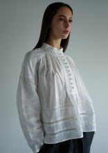 Load image into Gallery viewer, Brooke Ramie Blouse - Bright White
