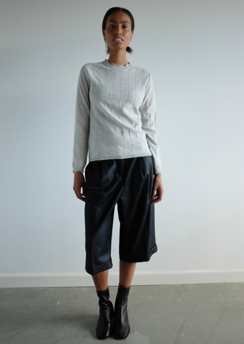 Kaelin Merino Pullover - Oyester Melange