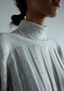 Keathley Merino Pullover - Oyester Melange