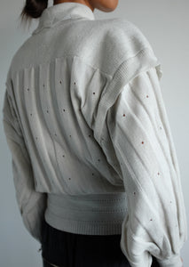 Keathley Merino Pullover - Oyester Melange