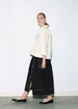 Load image into Gallery viewer, Solange Organic Cotton Skirt - Black
