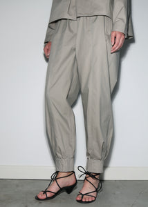 Tatum Deadstock Cotton Pants - Light Grey
