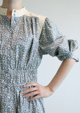 Load image into Gallery viewer, Dusine Organic Printed Cotton Dress - Print Off-white
