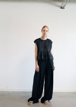 Load image into Gallery viewer, Thelma Ramie Top - Black
