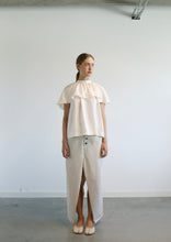 Load image into Gallery viewer, Breen Silk Top - Creme
