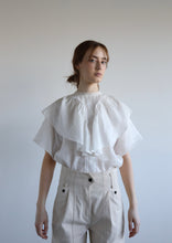 Load image into Gallery viewer, Bronte Ramie blouse - Cloud Dancer
