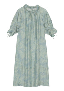 Aeloko Printed Silk Dress