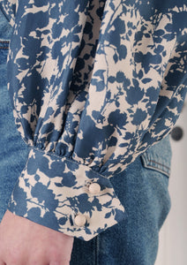Aele printed tencel blouse