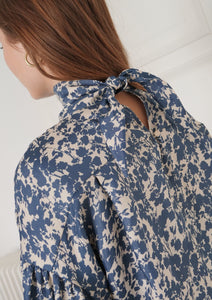 Aele printed tencel blouse