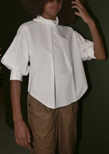 Aellish Organic Cotton Blouse - White