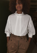 Load image into Gallery viewer, Aellish Organic Cotton Blouse - White
