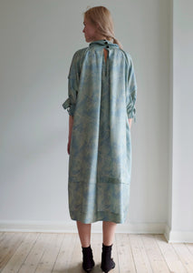 Aeloko Printed Silk Dress