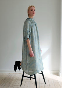 Aeloko Printed Silk Dress