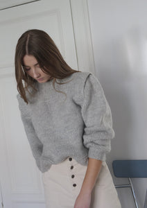 Aemar wool handknit pullover