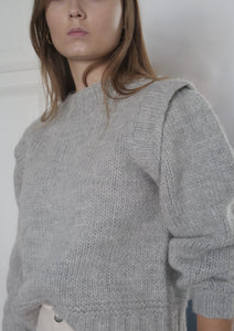 Aemar wool handknit pullover