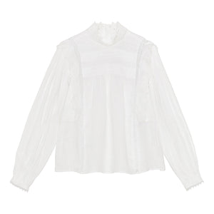 Aesha Organic Linen Blouse