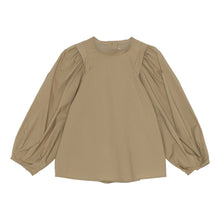 Load image into Gallery viewer, Aetta Organic Cotton Blouse - Light Brown
