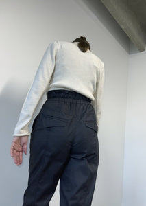 Berkeley Long Pant Organic Cotton Twill - black