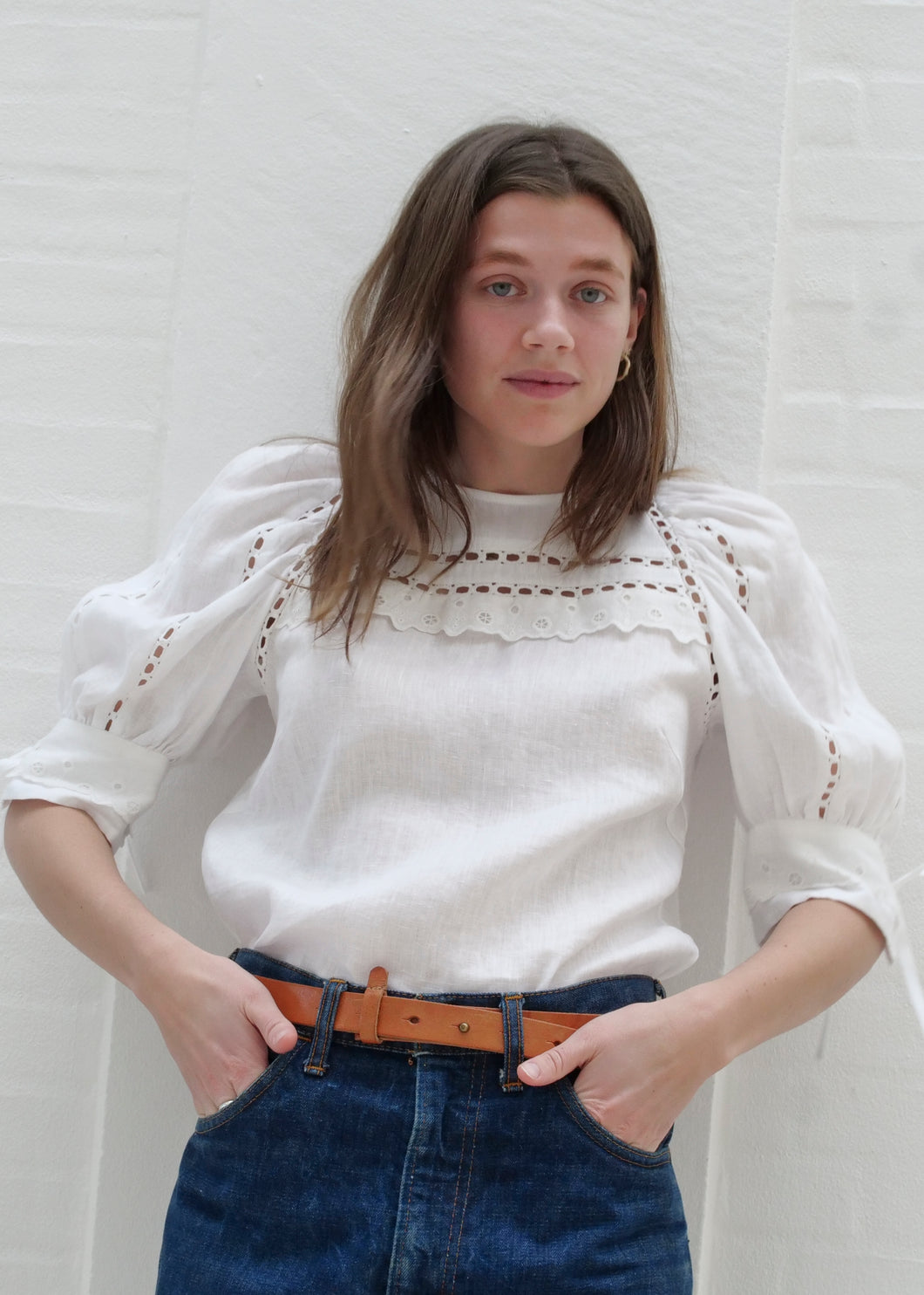 Bisou Organic Linen Blouse