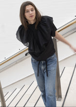 Load image into Gallery viewer, Bronte Ramie Blouse - Black
