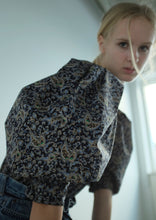 Load image into Gallery viewer, Cleo Organic Printed Poplin Blouse
