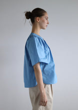 Load image into Gallery viewer, Flo Organic Cotton Blouse - Lichen Blue
