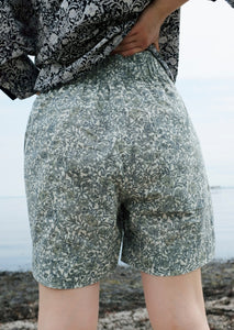 Devon Organic Floral Lawn Shorts