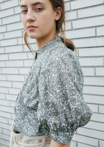 Deas Organic Floral Lawn Shirt