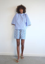 Load image into Gallery viewer, Finley Organic Cotton Shorts - Print Blue
