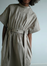 Load image into Gallery viewer, Fleur Organic Cotton Dress - Stone
