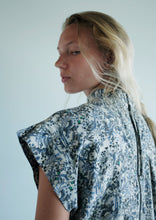 Load image into Gallery viewer, Florence Silk Dress - Print Blue
