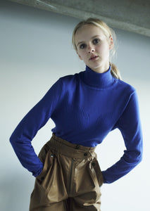 Coelle Merino Pullover - True Blue