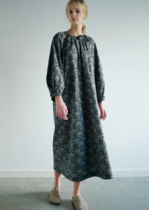 Curie Organic Printed Poplin Dress