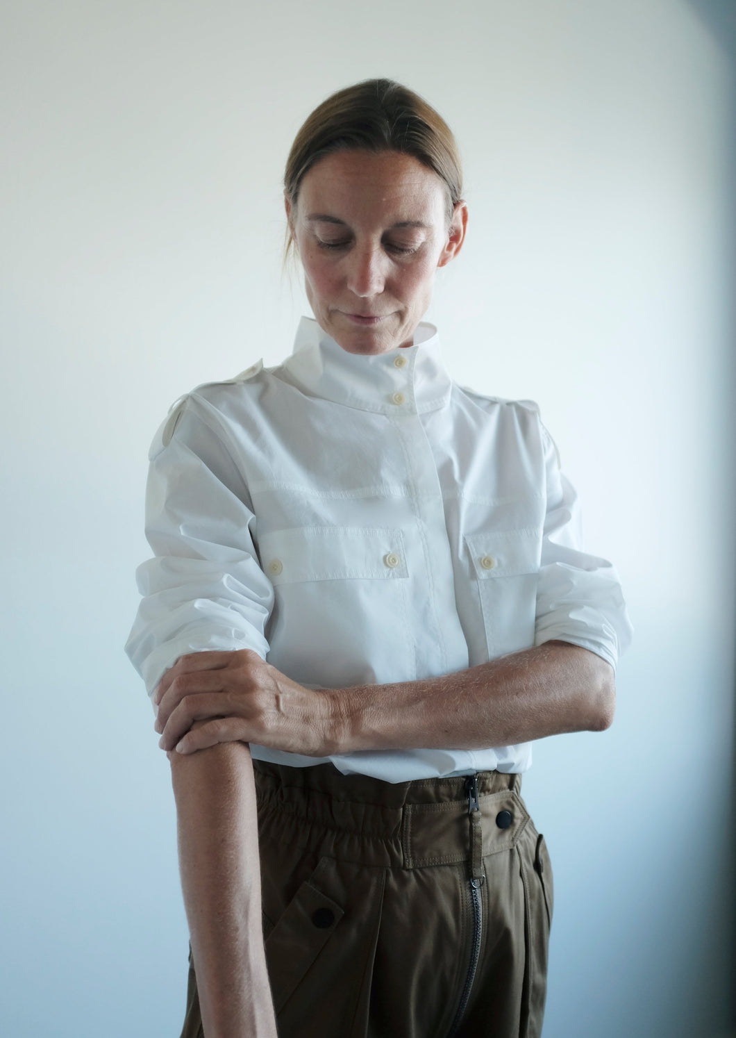 Aebel Organic Cotton Shirt - White
