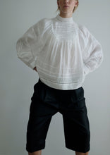 Load image into Gallery viewer, Evelyn Ramie Blouse - Bright White
