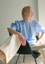 Load image into Gallery viewer, Caetta Deadstock Shirting Stripe Blouse

