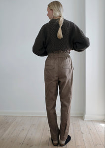 Berkeley Organic Cotton Twill Pant - Walnut