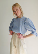 Load image into Gallery viewer, Caetta Deadstock Shirting Stripe Blouse
