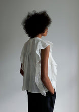 Load image into Gallery viewer, Dorris Ramie Top - Cloud Dancer

