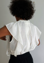 Load image into Gallery viewer, Dorris Ramie Top - Cloud Dancer
