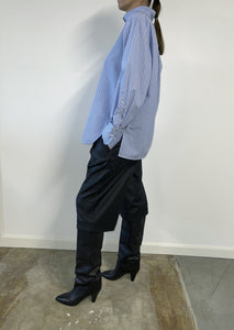 Caebel Blouse - Deadstock Shirting Stripe