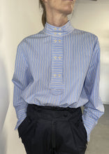 Load image into Gallery viewer, Caebel Blouse - Deadstock Shirting Stripe
