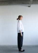 Load image into Gallery viewer, Freesia Ramie Deco Blouse - Bright White
